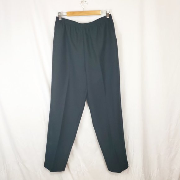 Alfred Dunner Pants - 🎈3/$15 Alfred Dunner Black Slip-on Slacks Dress Pants Size 14